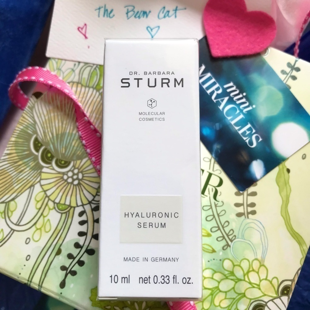Dr. Sturm Travel-size Hyaluronic must try!